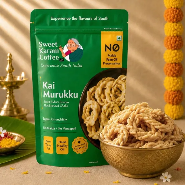 Sweet Karam Coffee Kai Murukku
